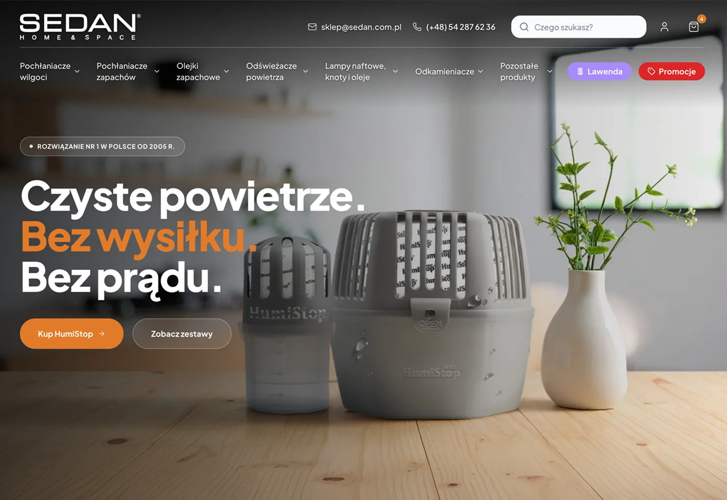 Sedan Home & Space: sklep e-commerce zbudowany od nowa